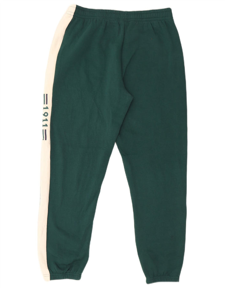 Męskie spodnie dresowe Fila Graphic Joggers w kolorze średniej zieleni