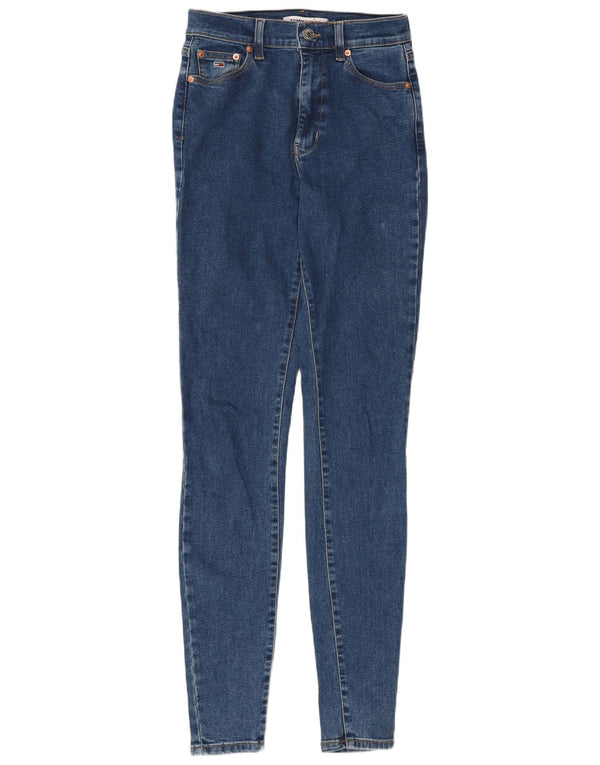 Dżinsy Tommy Hilfiger Sylvia High Rise Super Skinny Jeans W27 L34 Niebieskie