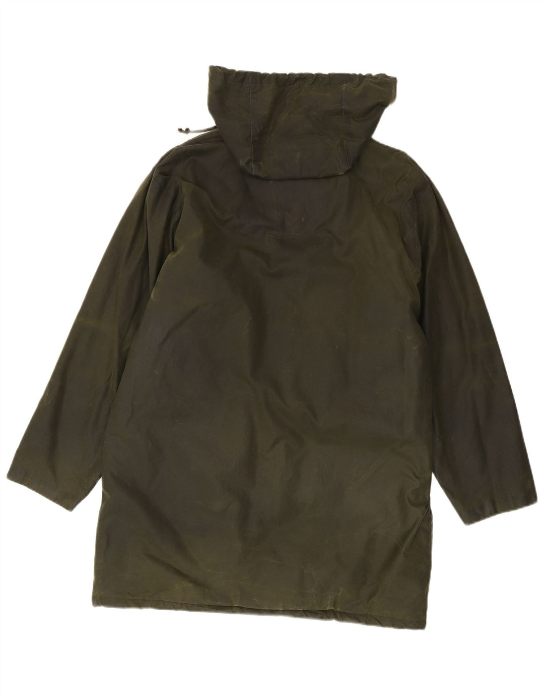 Damski płaszcz przeciwdeszczowy Nuage Oversize z woskowanej bawełny, UK 12, średni khaki