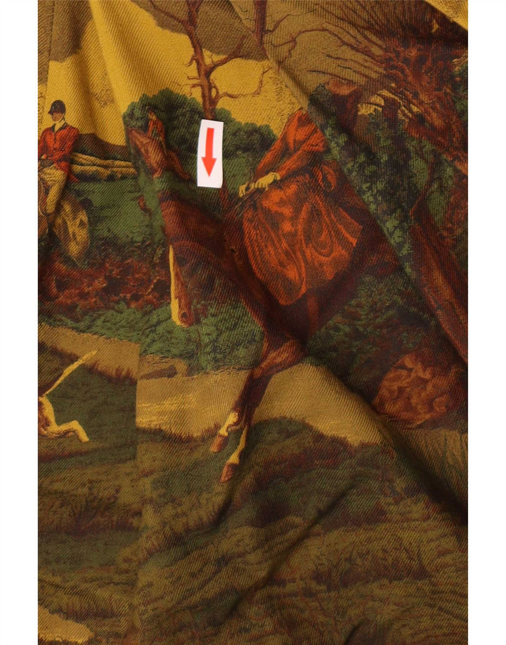 Vintage damskie spodnie Capri z abstrakcyjnym wzorem IT 40 Small W24 L18 Multicol