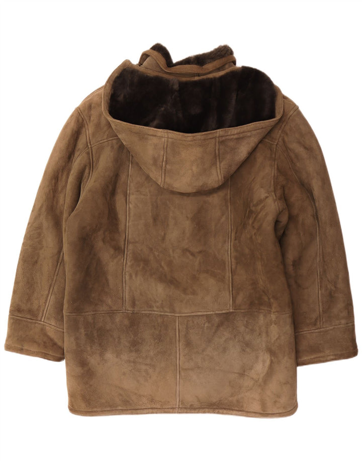 Płaszcz męski z kapturem w stylu vintage IT 54 2XL Khaki