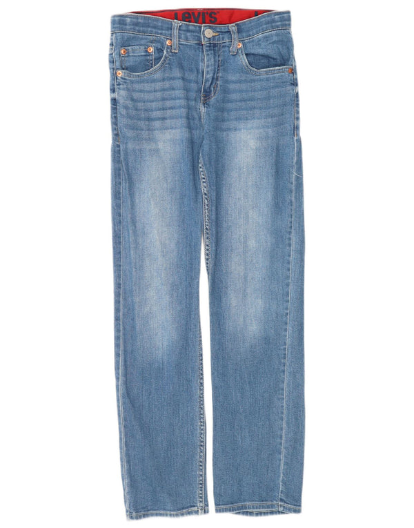 Levi's Girls 514 Straight Jeans 13-14 Years W27 L29 Blue Cotton