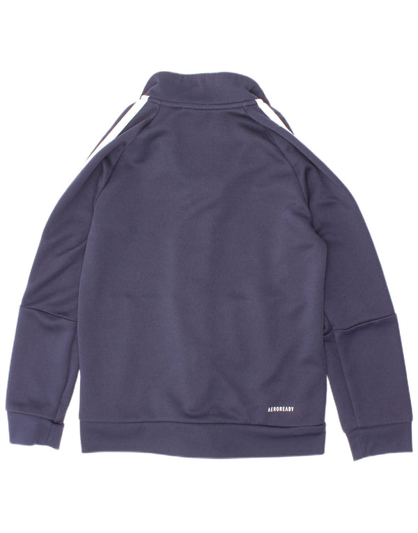 Adidas Chłopięca Kurtka Dresowa Aeroready Top 7-8 Lat Granatowa Poliester