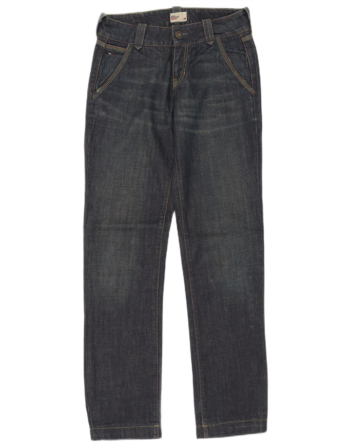 Damskie proste dżinsy Tommy Hilfiger W27 L34 Niebieskie bawełniane