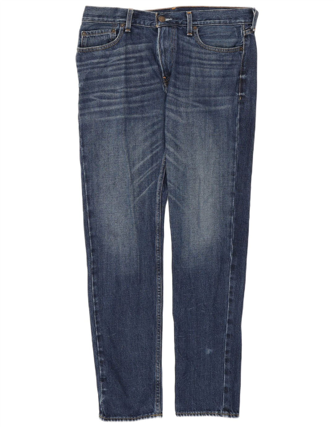 HOLLISTER Męskie jeansy slim W33 L32 Niebieskie bawełniane
