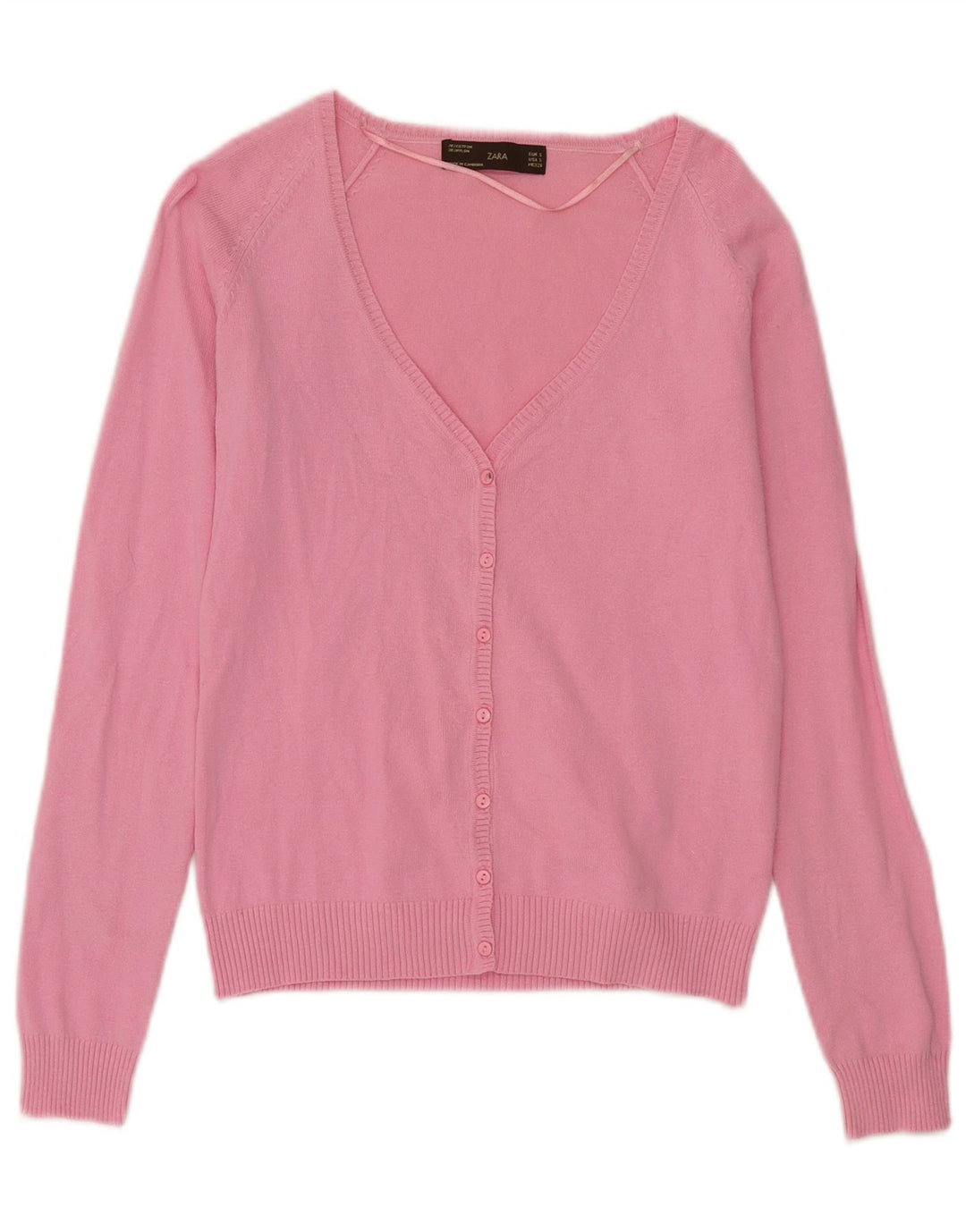 Sweter damski Zara Cardigan UK 10, mały, różowy