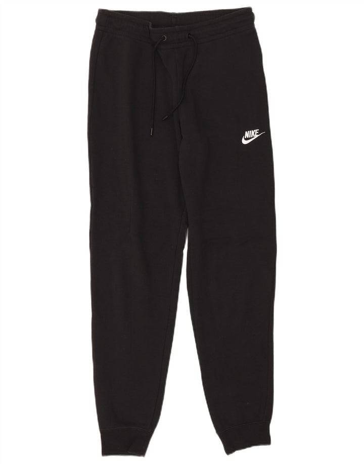 Damskie spodnie dresowe NIKE Joggers UK 10 Małe, czarne, bawełniane