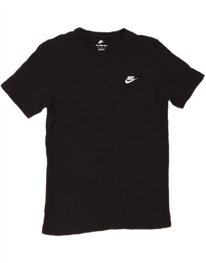 T-shirt męski Nike, średni czarny, bawełniany