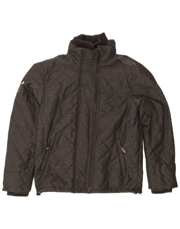 Damska wiatrówka Superdry Windcheater UK 18 XL, szary nylon