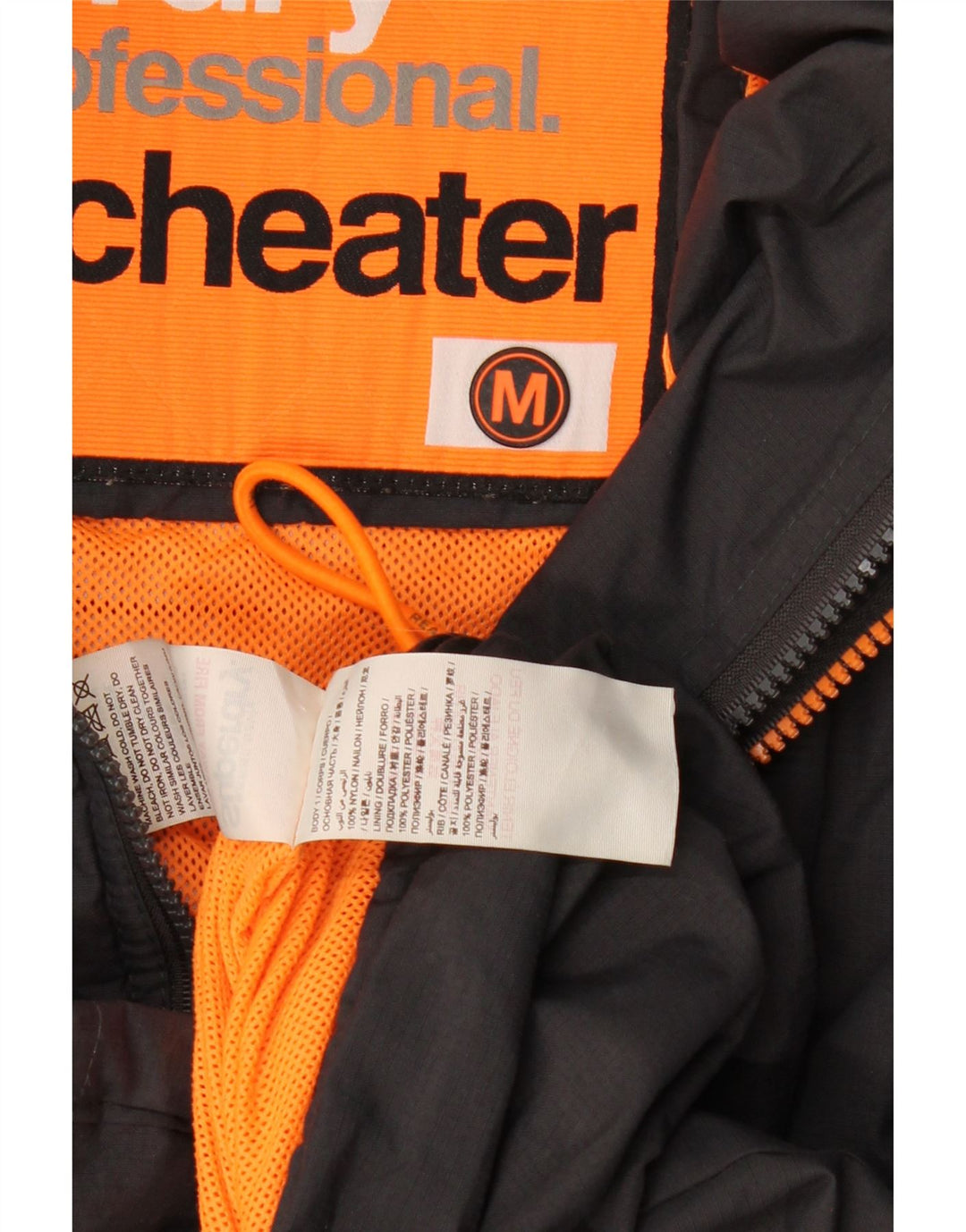 Damska wiatrówka Superdry Windcheater UK 14, średni czarny poliester