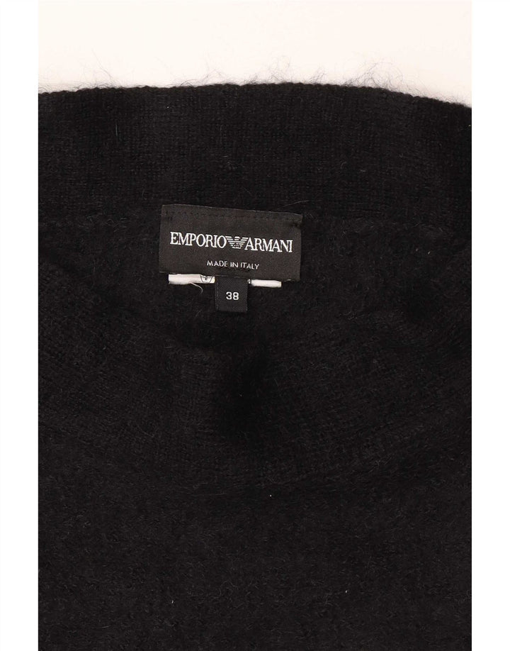 Damski krótki top Emporio Armani EU 38, średni czarny