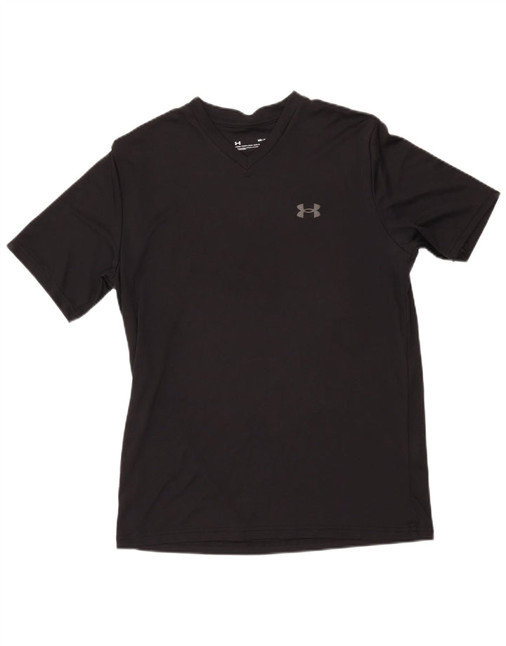 UNDER ARMOUR Męski T-shirt Top, średni czarny poliester