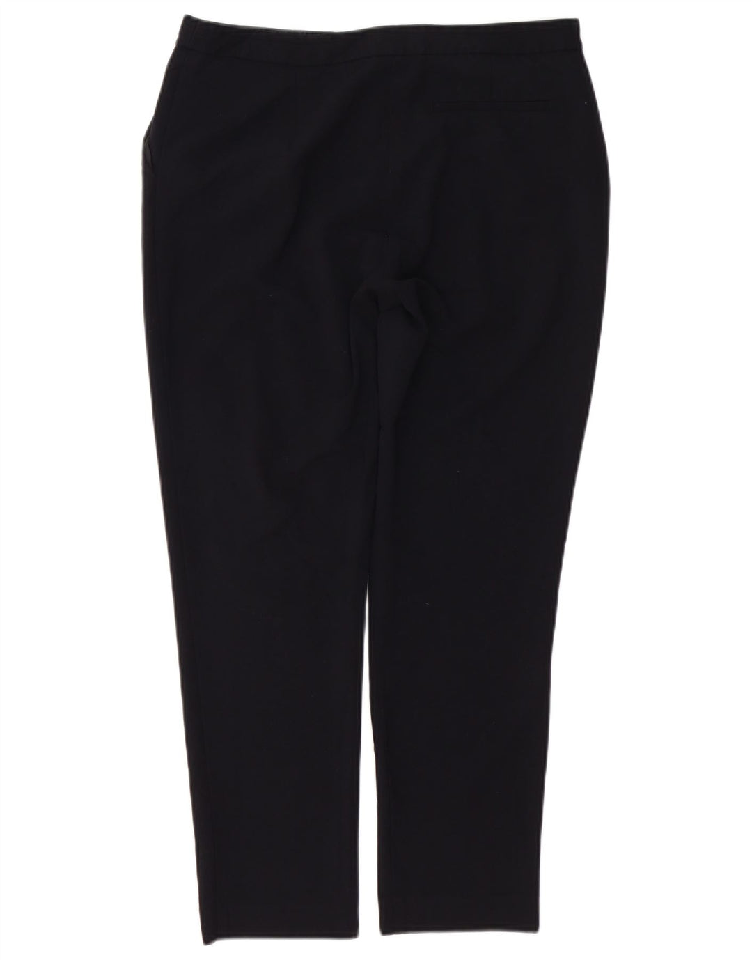 Damskie proste spodnie chino Oasis UK 12 Medium W32 L26 Czarny poliester