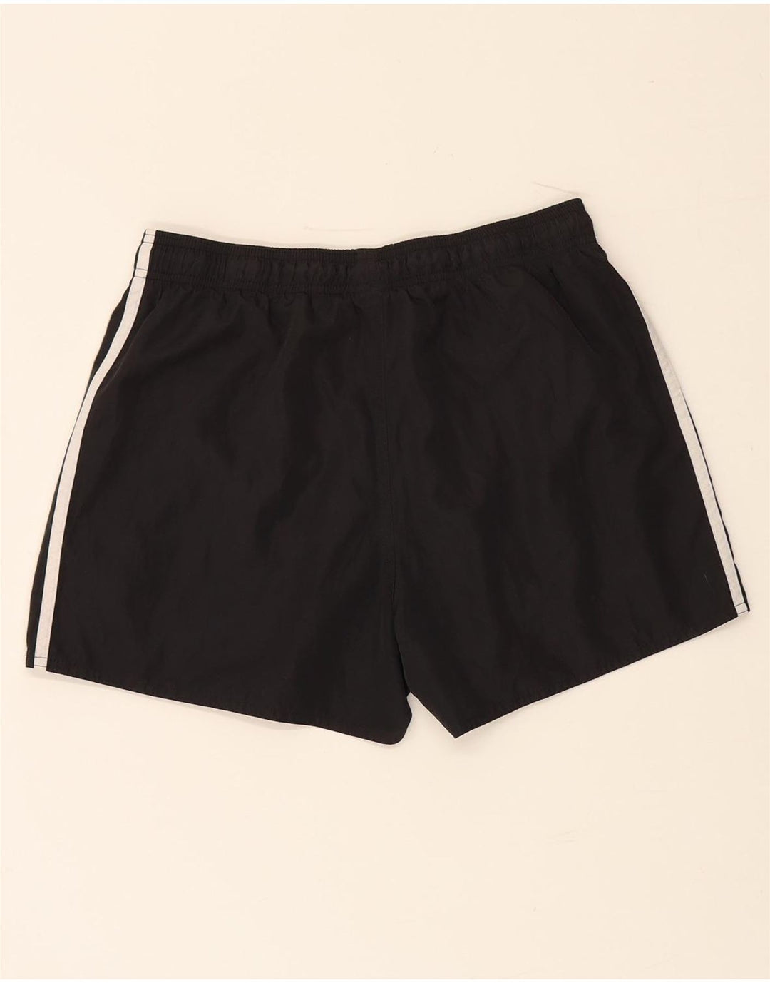 Damskie spodenki sportowe Adidas UK 12, średni czarny poliester