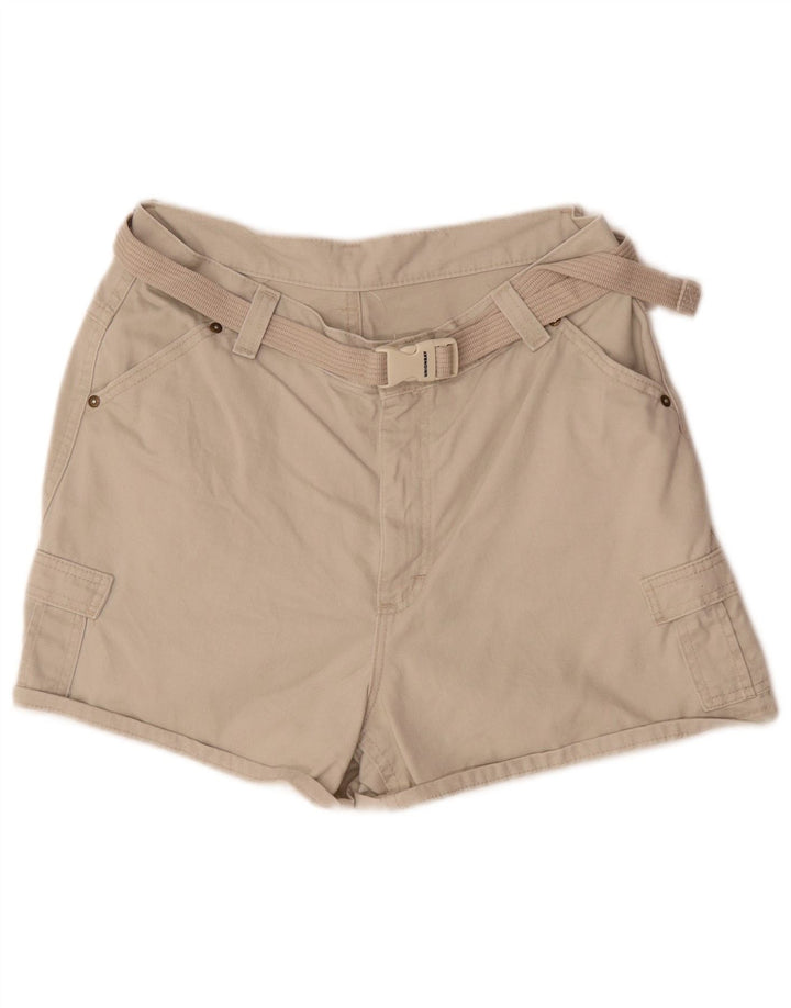 Damskie spodenki cargo Lee W32, duże, beżowe