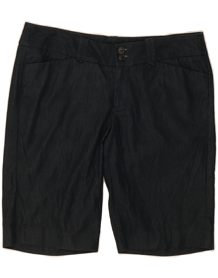 MOSSIMO Womens Casual Shorts US 6 Medium W32  Navy Blue Cotton Vintage Mossimo and Second-Hand Mossimo from Messina Hembry 