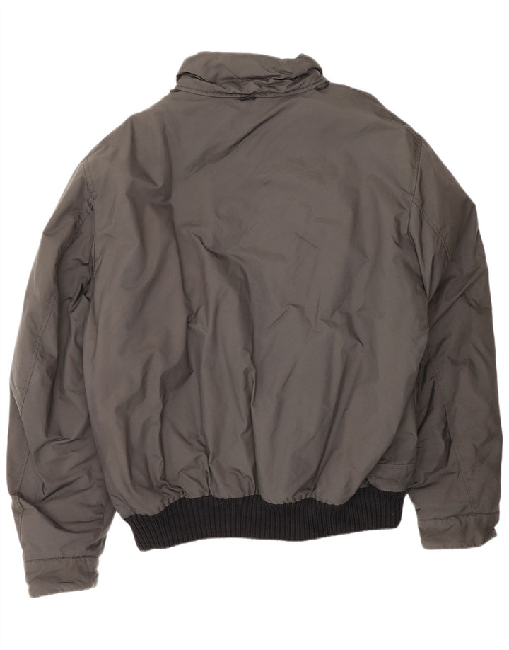 Męska kurtka bomberka Refrigiwear UK 44 2XL Szary nylon z blokami kolorów