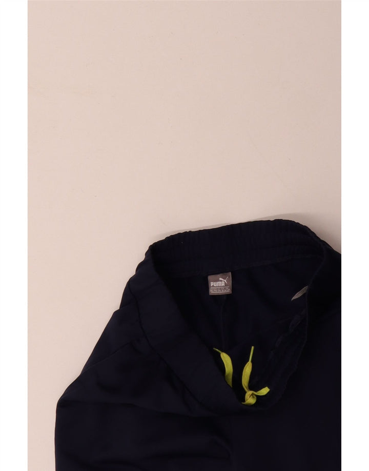 Chłopięce spodnie dresowe PUMA 15-16 lat Granatowy poliester