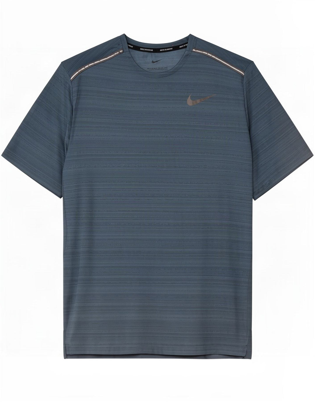 Męski T-shirt Nike Dri Fit, duży, niebieski, nakrapiany poliester