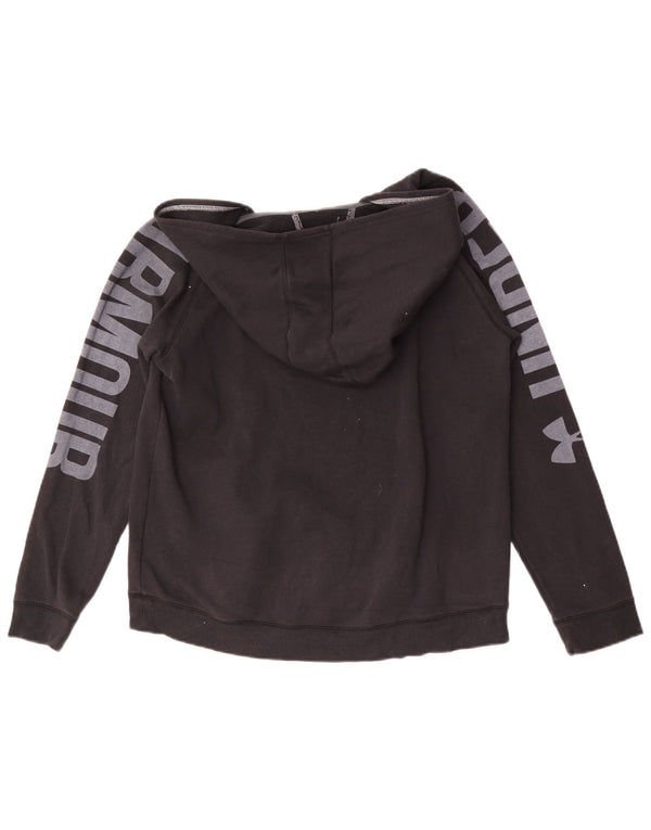 Chłopięca bluza z kapturem Under Armour Cold Gear Graphic 13-14 lat XL, czarna