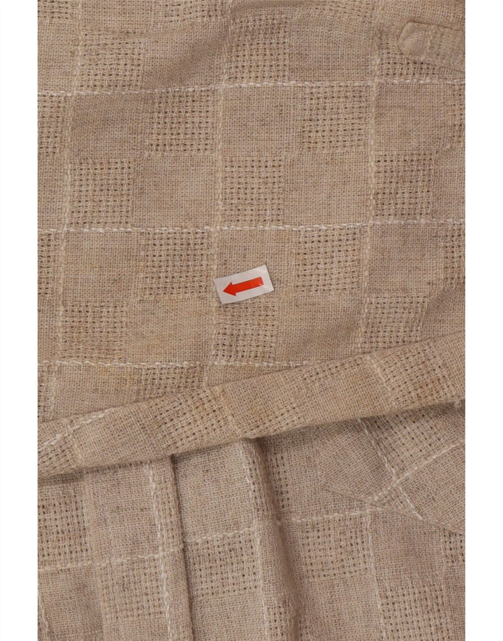 Koszula męska VINTAGE 2XL w beżową kratkę