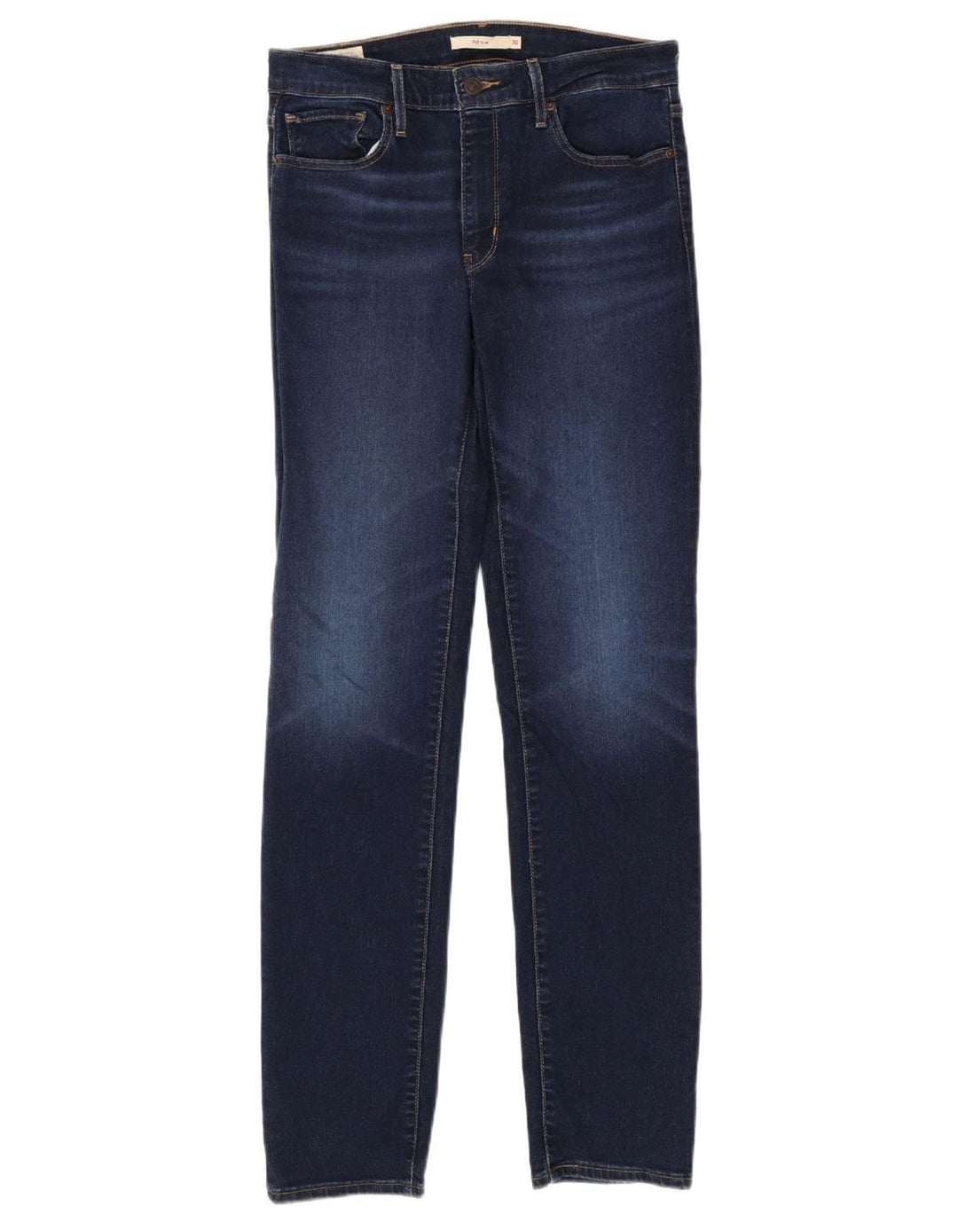 Damskie jeansy LEVI'S 712 Slim W30 L34 Granatowa bawełna