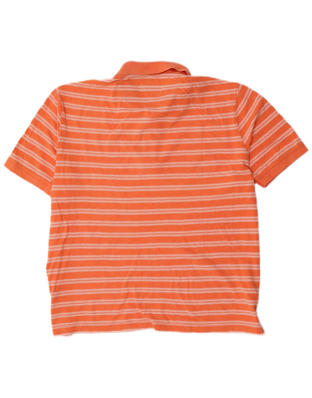 Męska koszulka polo Massimo Dutti 2XL w pomarańczowe paski