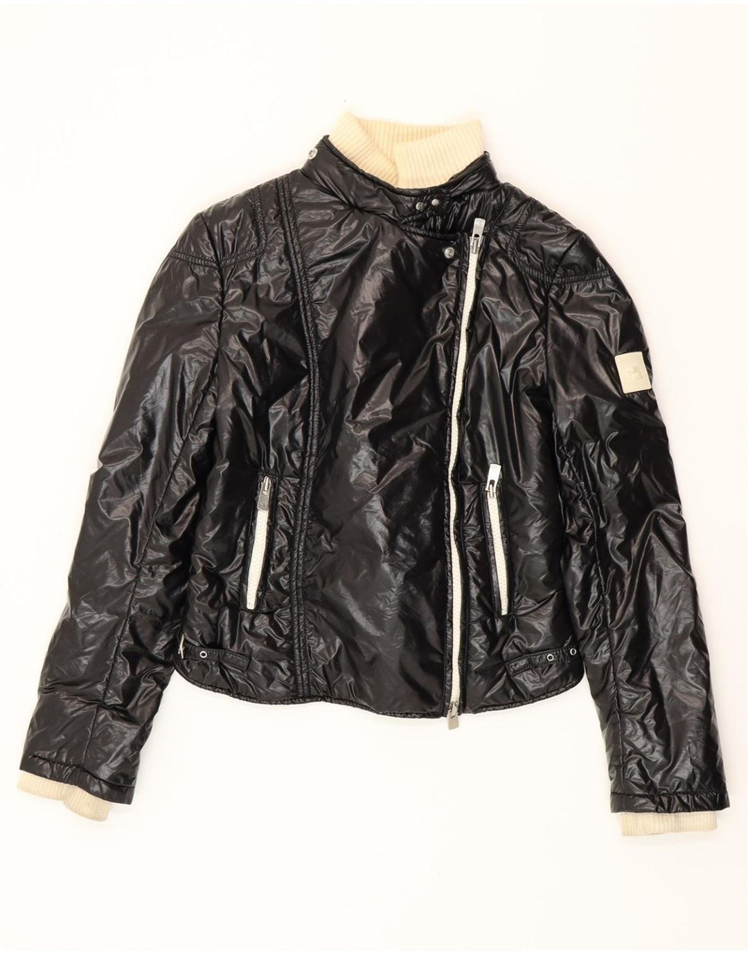 Damska ocieplana kurtka MONTECORE IT 42, średni czarny poliamid