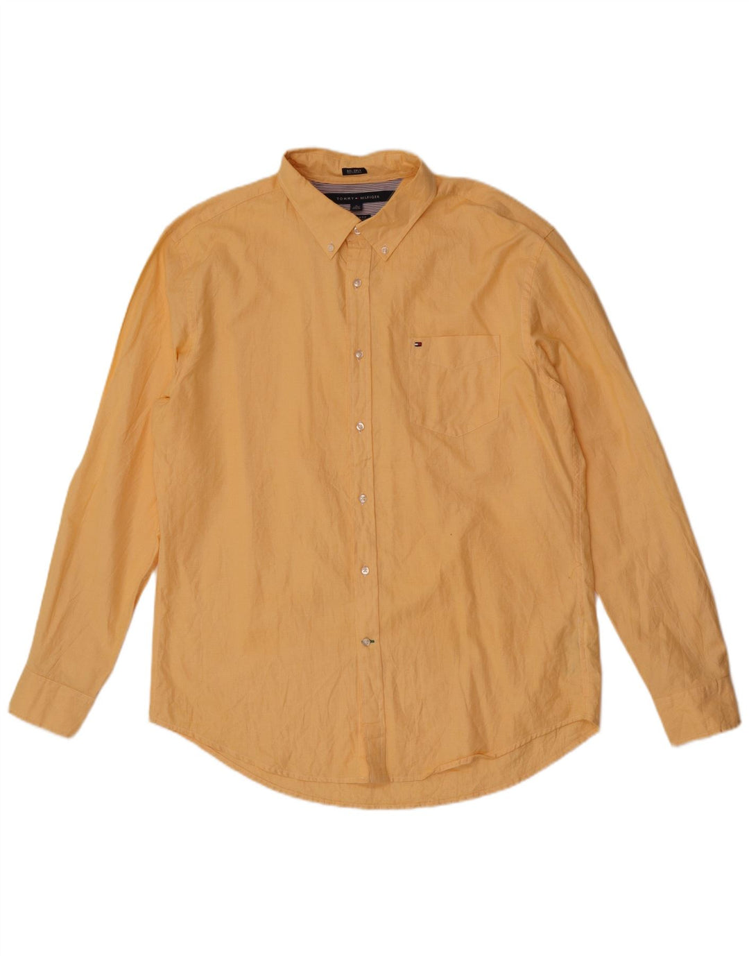 Koszula męska Tommy Hilfiger Custom Fit XL w kolorze żółtym