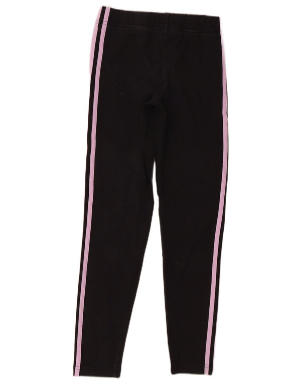 Legginsy Adidas Dziewczęce 12-13 Lat Czarne Bawełniane
