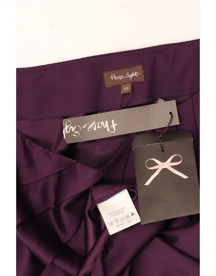 Damska spódnica ołówkowa Phase Eight UK 12 Medium W30 Fioletowy poliester