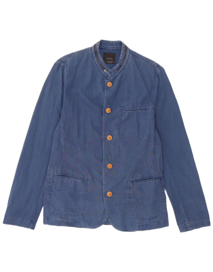 Męska marynarka Zara z 5 guzikami, UK 38, średni niebieski