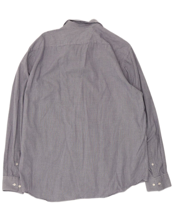 Koszula męska Hugo Boss o regularnym kroju, rozmiar 44 17 1/2 XL, niebieska pepitka