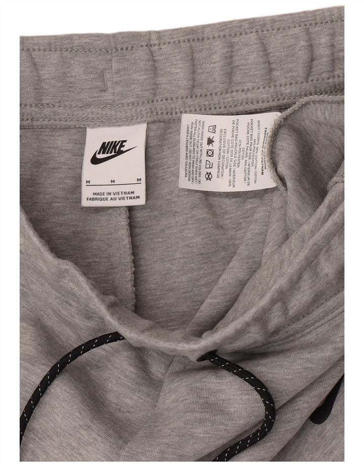 Męskie spodnie dresowe Nike, średnioszare, bawełniane