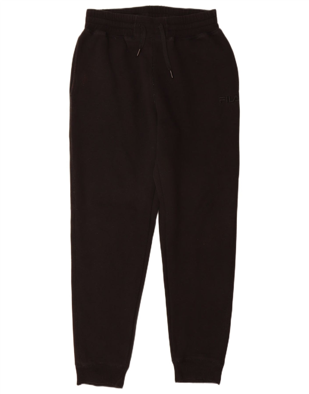 Męskie spodnie dresowe Fila Joggers Small, czarne, bawełniane