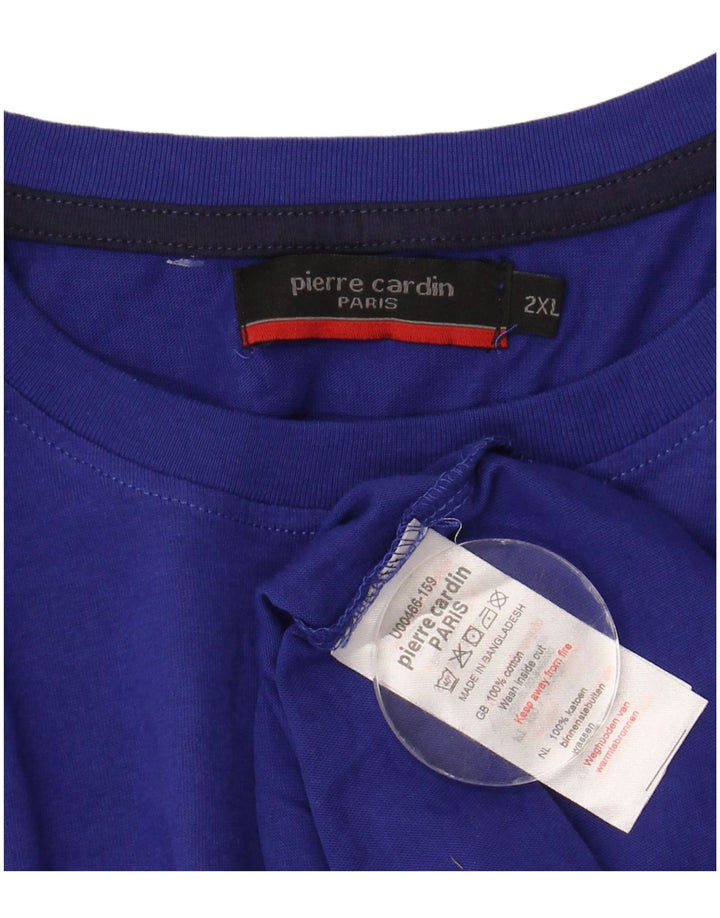 Męska kamizelka Pierre Cardin 2XL niebieska bawełna