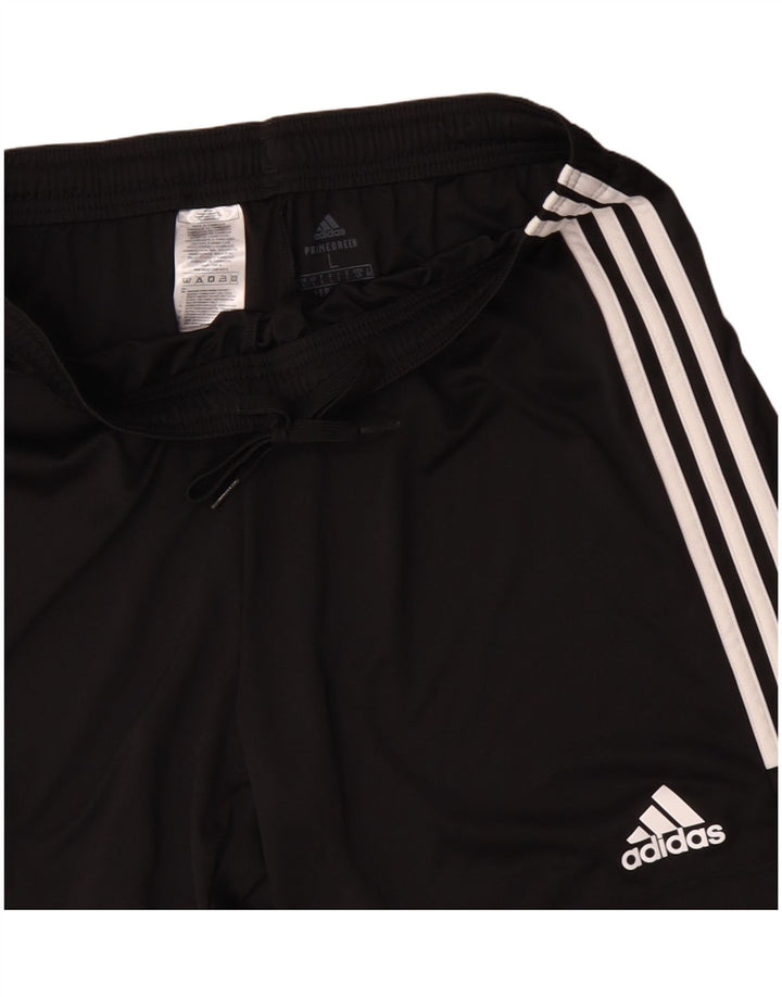 Damskie spodenki sportowe Adidas Aeroready UK 16, duże, czarne, poliestrowe