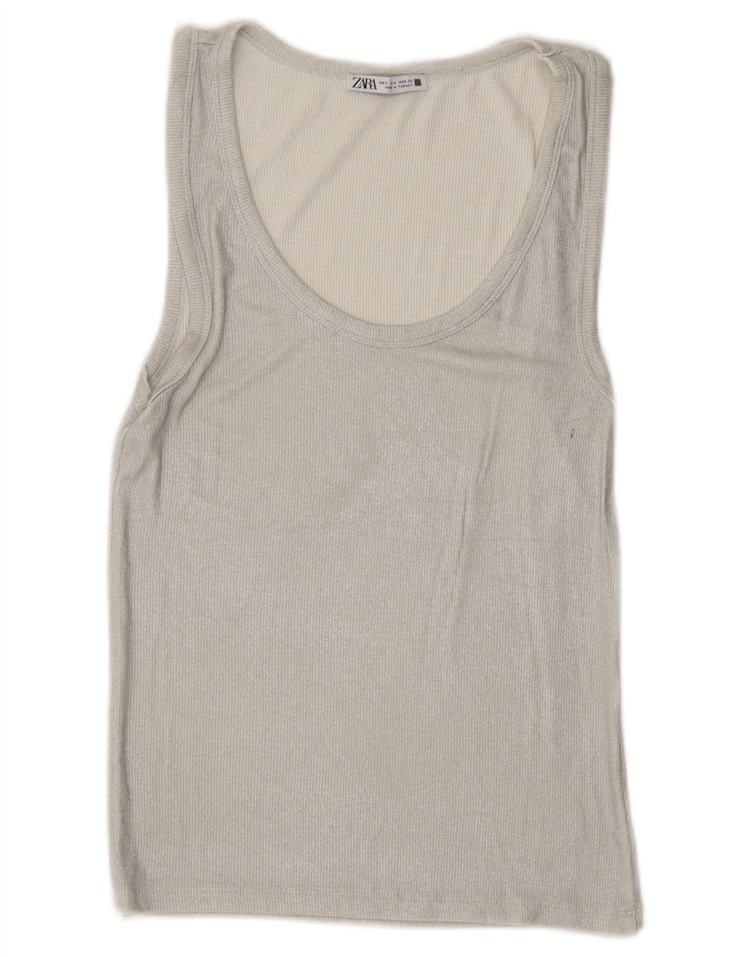 Damska kamizelka Zara Top UK 8 Small Silver