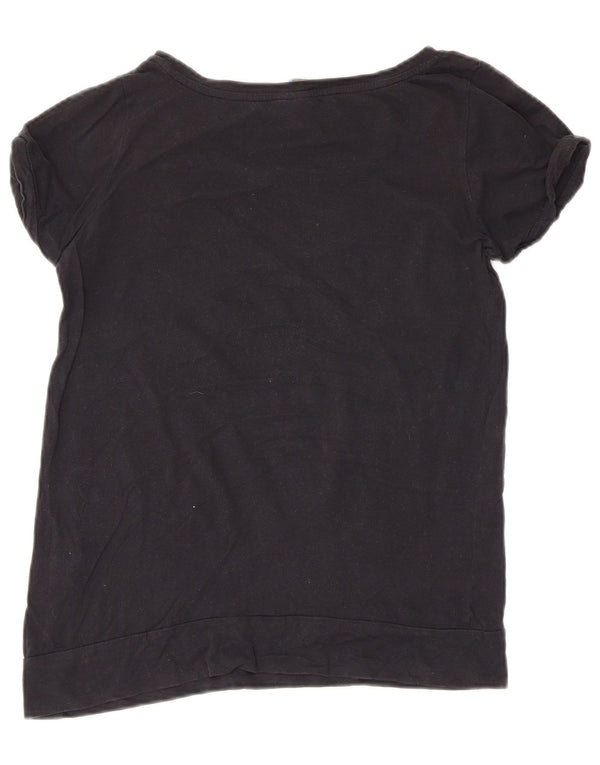 Damska koszulka graficzna Roxy Top UK 12 Medium Black