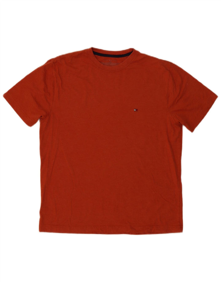 T-shirt męski Tommy Hilfiger, średni pomarańczowy