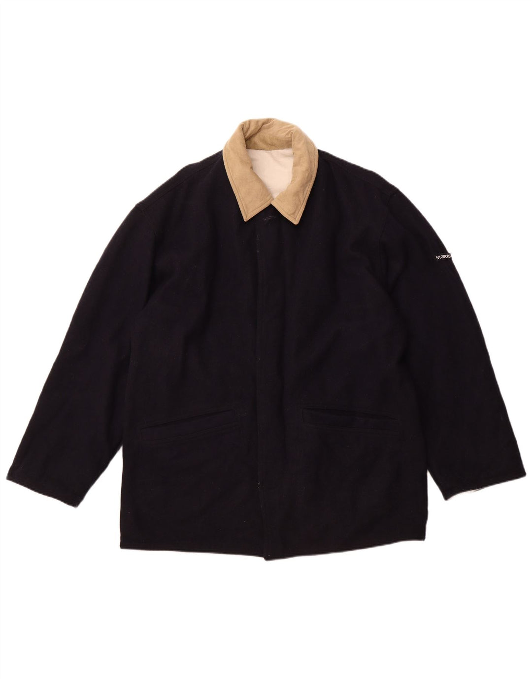 Kurtka wiatrówka męska IVY OXFORD UK 42 XL, granatowa, bawełniana