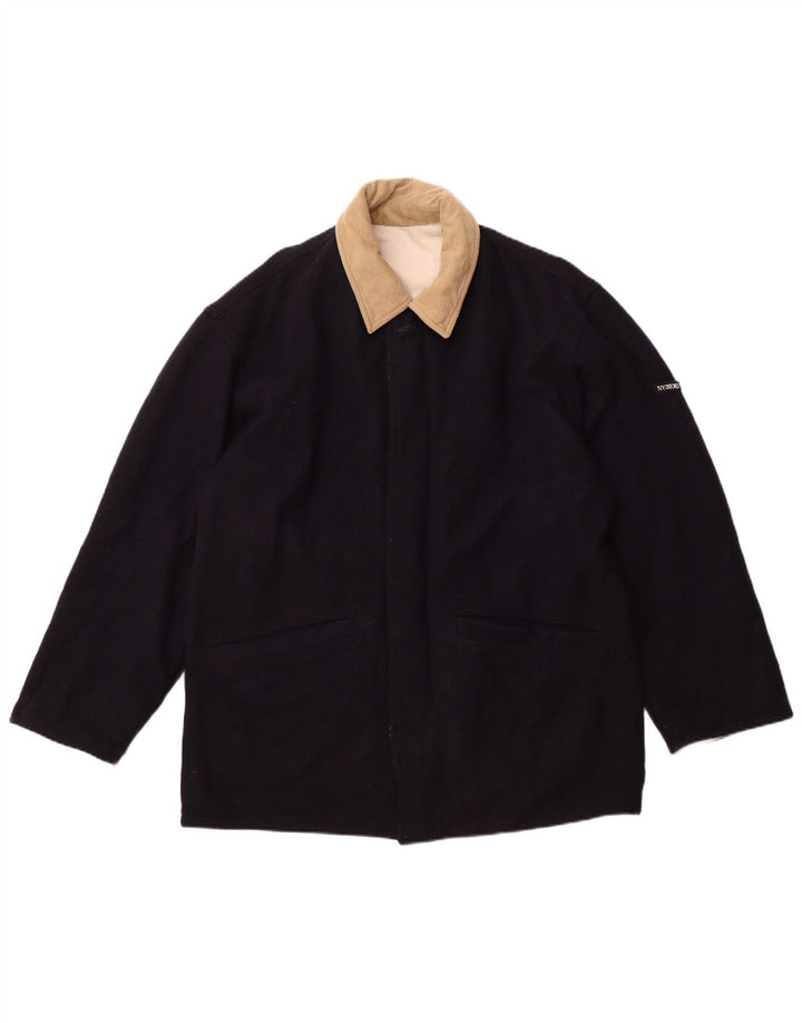 Kurtka wiatrówka męska IVY OXFORD UK 42 XL, granatowa, bawełniana