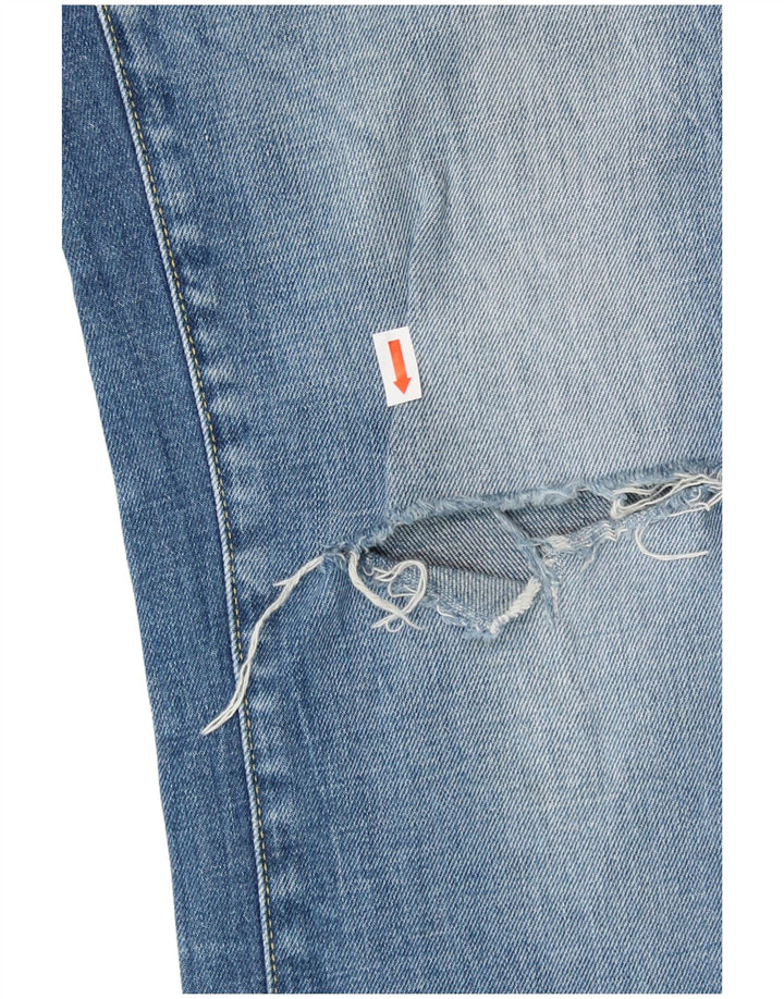 Damskie jeansy G-STAR w trudnej sytuacji W31 L36, niebieska bawełna