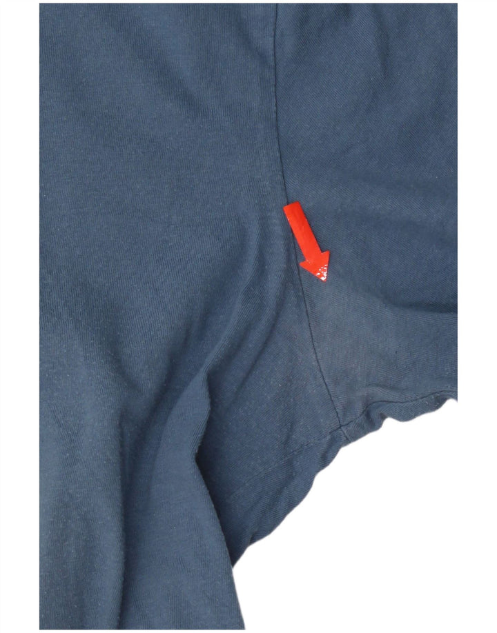 Męska koszulka graficzna Adidas Top Medium Blue