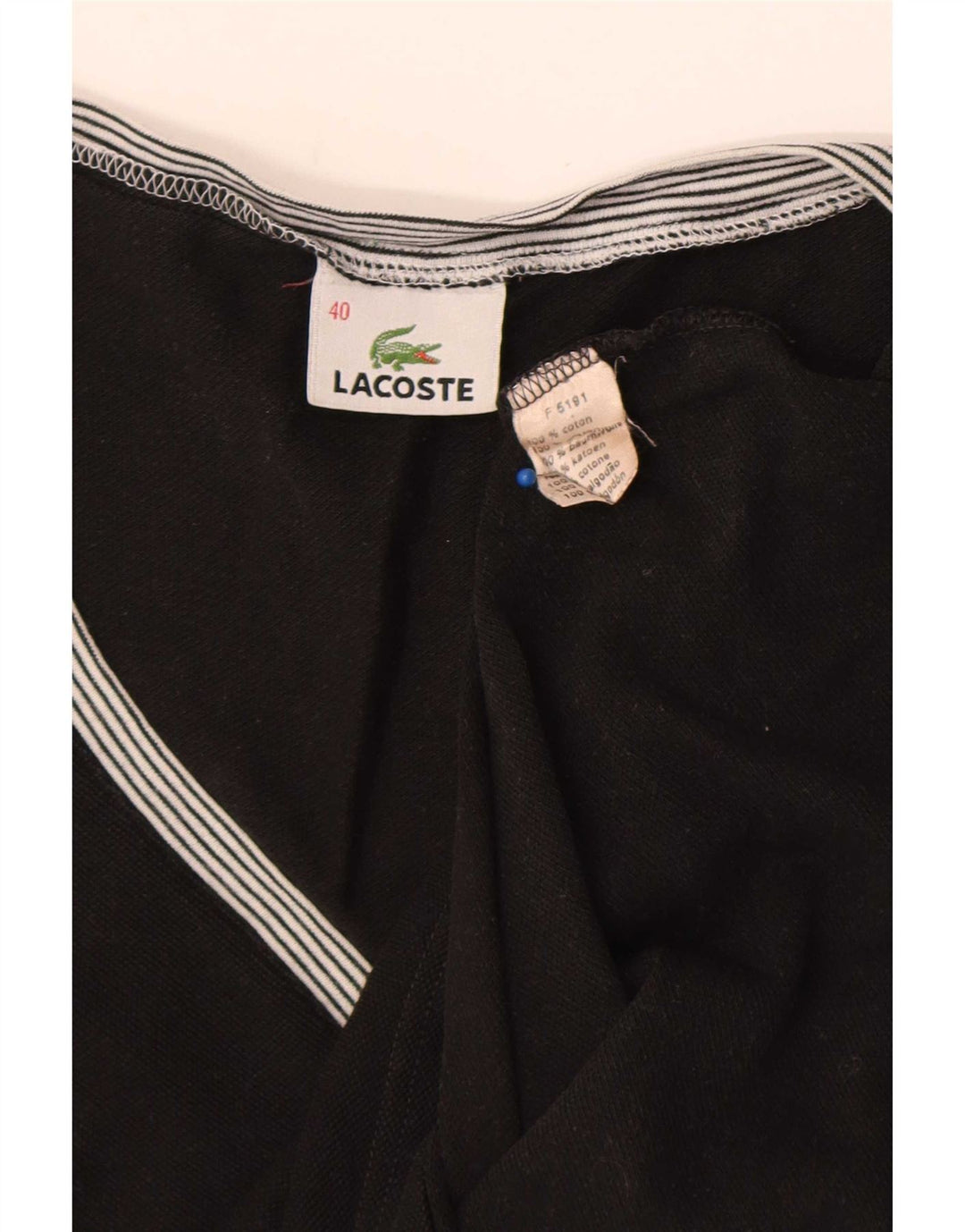 Damska kamizelka Lacoste, rozmiar 40, średnia czarna