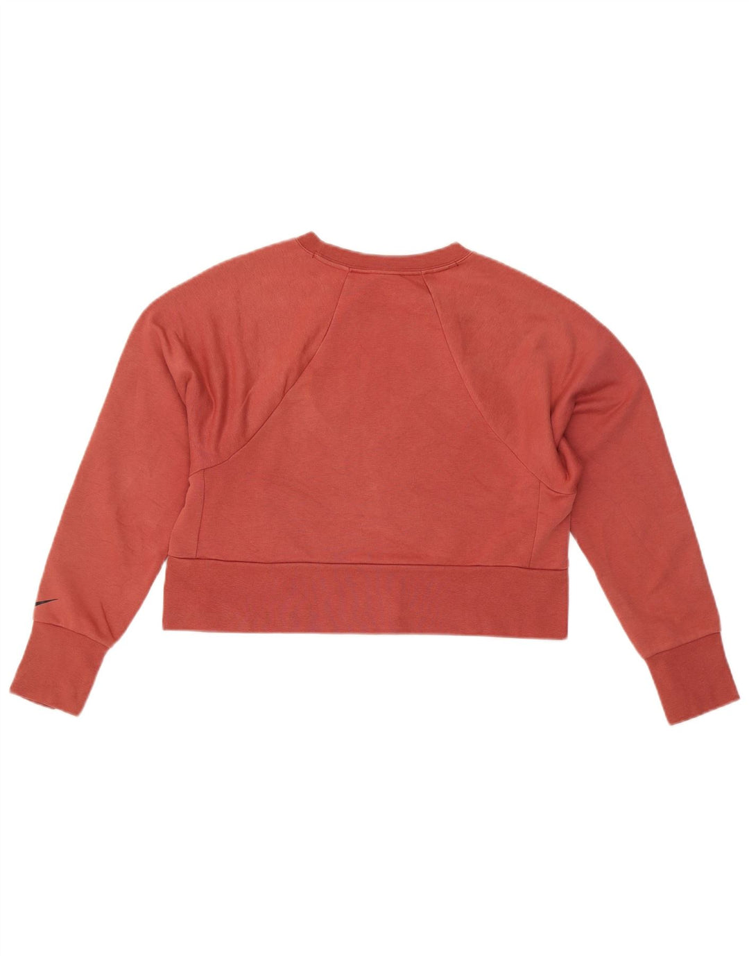 Damski sweter oversize NIKE Dri Fit z grafiką UK 6 XS, czerwony, bawełniany