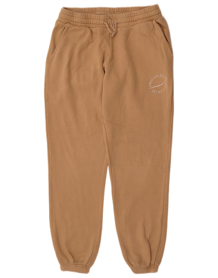 Męskie spodnie dresowe Jack & Jones, joggery, średnio beżowe, bawełniane