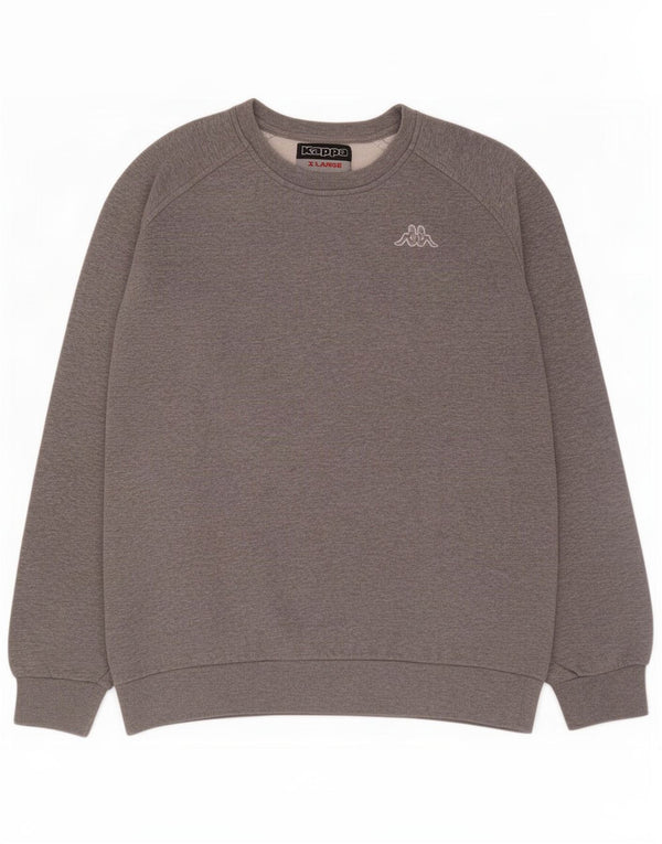 Męska bluza Kappa XL, szara bawełna