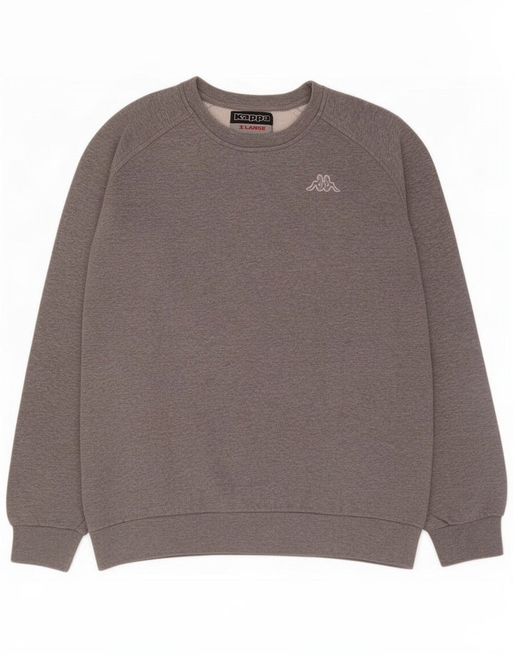Męska bluza Kappa XL, szara bawełna