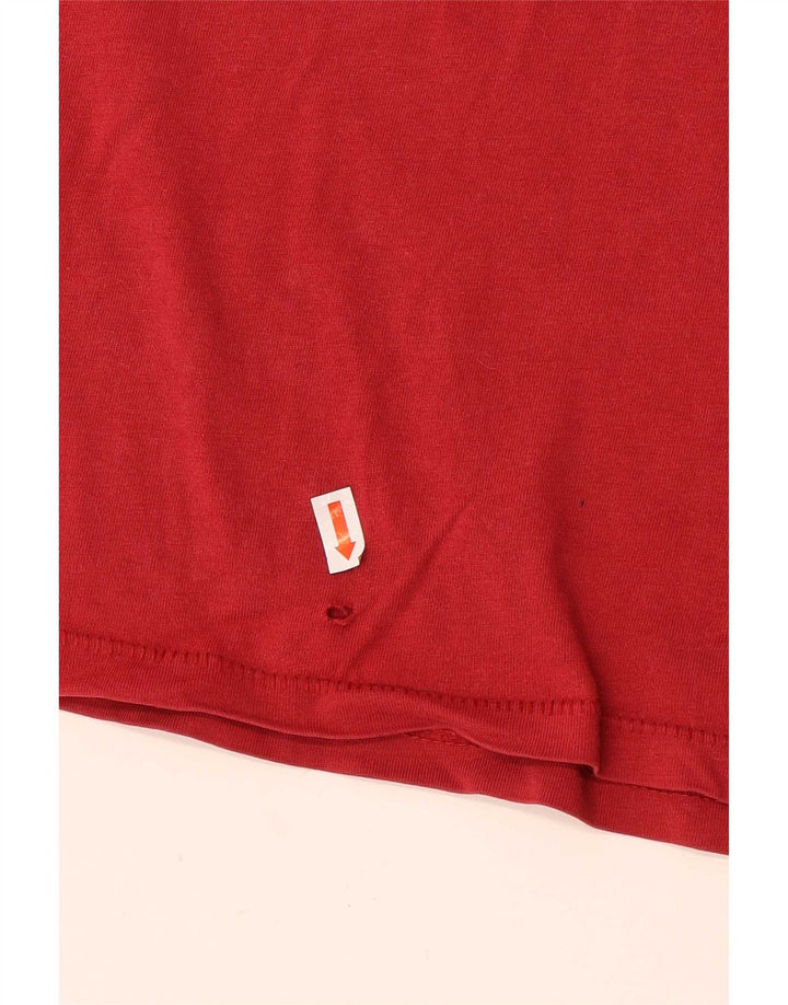Męski t-shirt Levi's Top, mały, czerwony